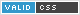 Valid CSS!